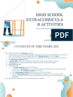 High School Extracurricular Activities by Slidesgo