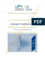 Cours Et TD D'optique Physique S4 - Pr.a. Bouzid
