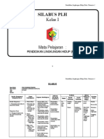 Silabus PLH Kelas 1 2223