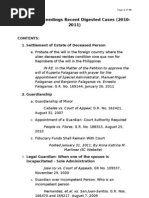Download Special Proceedings Recent Digested Cases by Joseph Conrad De Rama SN60184795 doc pdf