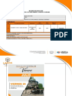 Informe de Presentaciones Coro