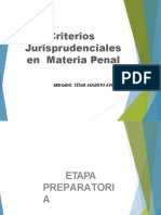 Criterios Jurisoprudenciales en Materia Penal