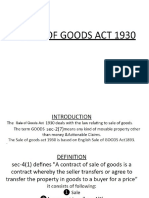 Sale of Goods Act Slides