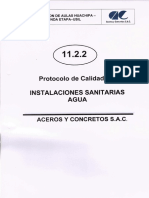 Instalaciones Sanitarias Agua