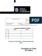 Informe Portafolio de Titulo Redes