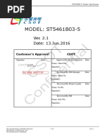 4A LD55O5 CSCGTAST5461B03 5 Product Spec Ver2 1 20160613 3ï É Äº Ï