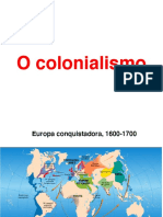 Colonialismo Europeu 1600-1900