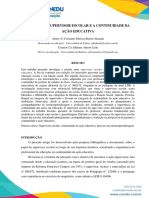 O Papel do Supervisor na Continuidade Educacional