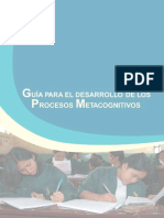 PDF Guia Procesos Metacognitivos Jose Moises Chavez Zamora - Compress