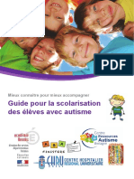 Guide scolarisation autisme Bretagne papier