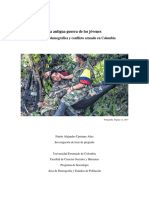 DEA-spa-2021-La Antigua Guerra de Los Jovenes Transicion Demografica y Conflicto Armado en Colombia