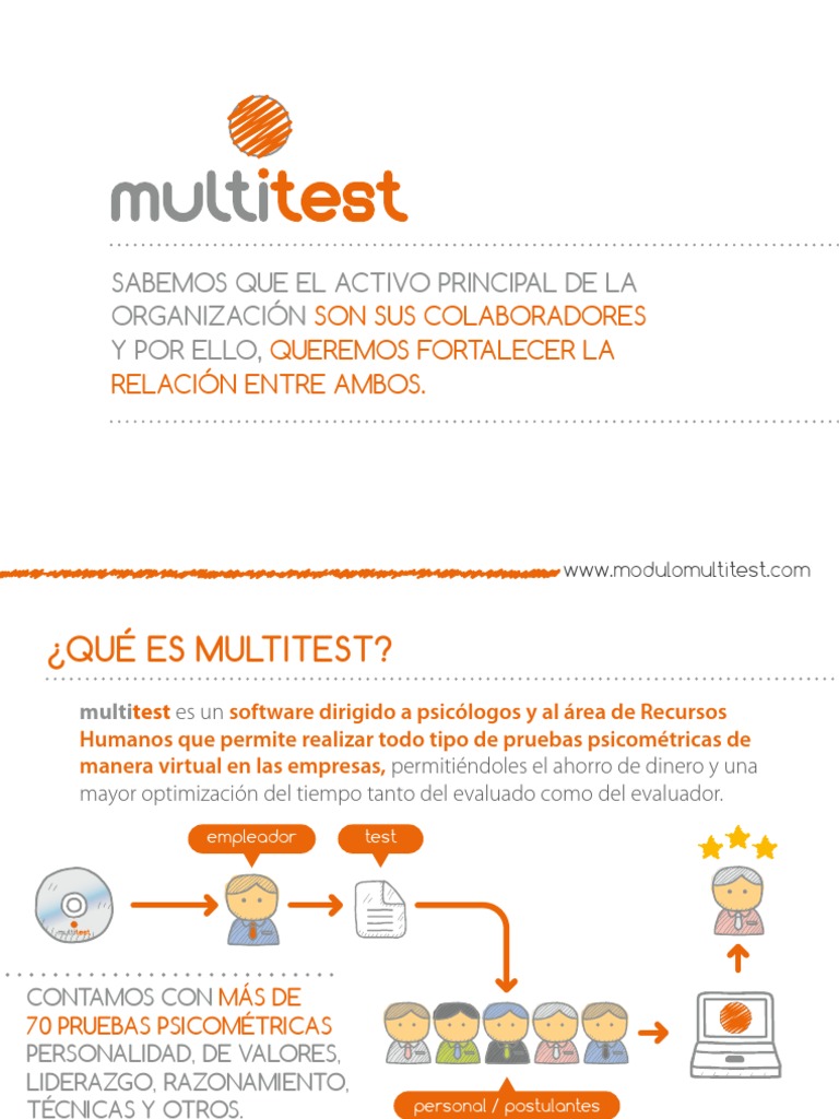 Brochure Multitest | PDF | Software | Informática