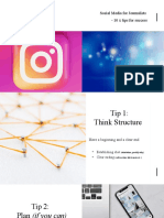 Instagram Stories Tipsheet