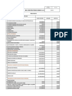 Presupuesto SGSST MH Construyendo Obras 2021