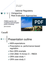 1-04 Iain Colquhoun - National Energy Board of Canada - International Regulatory Perspective - PHMSA Risk Modeling Workshop