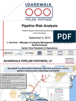 1-05 J Scrivner - Boardwalk Pipeline Partners - An Industry Risk Improvement Approach - PHMSA Risk Modeling Workshop
