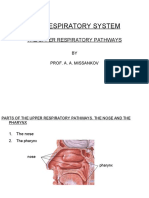 Lecture 2 GA - THE NOSE AND THE PHARYNX