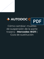 Cómo Cambiar - Muelles de Suspensión de La Parte Trasera - Mercedes W211 - Guía de Sustitución