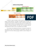 Análisis Del Grupo Bimbo, Alsea y Sanborns (Mi Empresa)