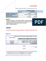 Análisis de variaciones presupuestarias y de ventas de pisos de vinilo