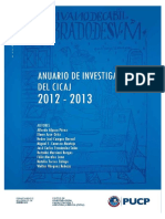 Anuario CICAJ 2012 2013