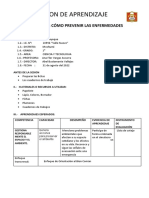 Sesiones de Aprendizaje Del Mes de Agostoi Ciencia y Tecnologia