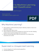 Introduction To Machine Learning and Supervised Classification