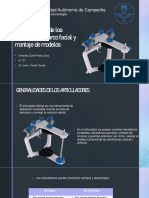 Generalidades de Los Articuladores, Arco Facial y Montaje de Modelos