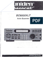 Bearcat BC8500XLT (Manual Español)