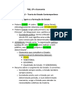 UA2 - Anotações de TGE, CP e Economia 2BN