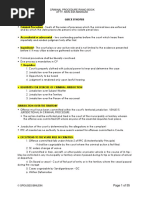 Criminal Procedure Riano Notes