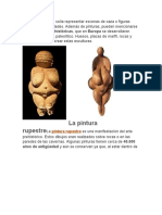 El Arte Prehistórico Solía Representar Escenas de Caza o Figuras Asociadas A Divinidades
