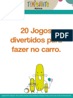 ideia de jogos para viagem