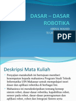 Dasar-Dasar Robotika