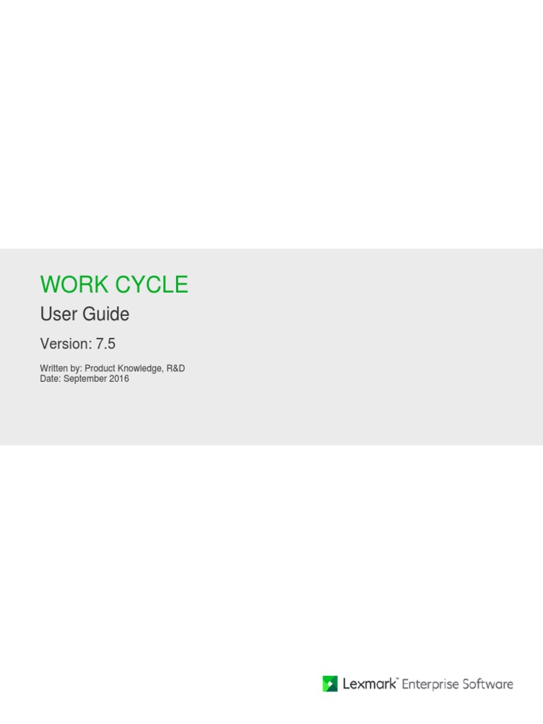 Work cycle sap user guide 7 5 x pdf invoice icon computing 