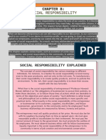 Chapter 8 Social Responsibilities of Entrepreneur 1