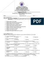 Q1-W3 3rd Summative Test