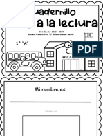 Cuadernillo Lectoescritura 1° A