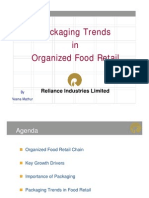 Packaging Trends in Organized Food Retail: Reliance Industries Limited