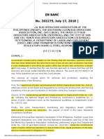 Provincial Bus Operators vs. DOLE, G.R. No. 202275 (2018)