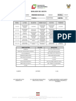 Horario (5102) 2022-B