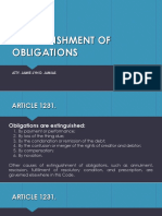 Lesson 5 Extinguishment of Obligations Part 1