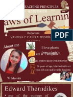 TPM Laws of Learning