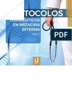 Protocolos Terapeuticos Medicina Interna Vol 2 Hd 31 de Julio 2019