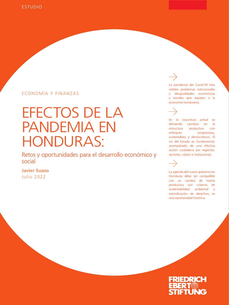 Impacto de la Pandemia en Honduras | PDF | Honduras | Crecimiento económico
