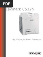 Lexmark Color c532 Datasheet