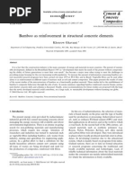 Download Bamboo Reinforcement Concrete - Ghavami - 2004 by immortalsky SN60190705 doc pdf