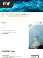 openSAP Hana9 Week 1 All Slides