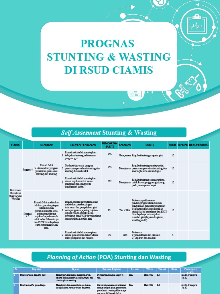 Prognosis Stunting dan Wasting di Ciamis | PDF