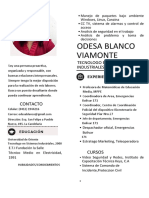 Odesa Blanco Viamonte: Contacto